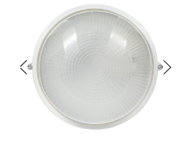 Светильник электрический для бани, металлический, круглый, влагозащищенный, термостойкий